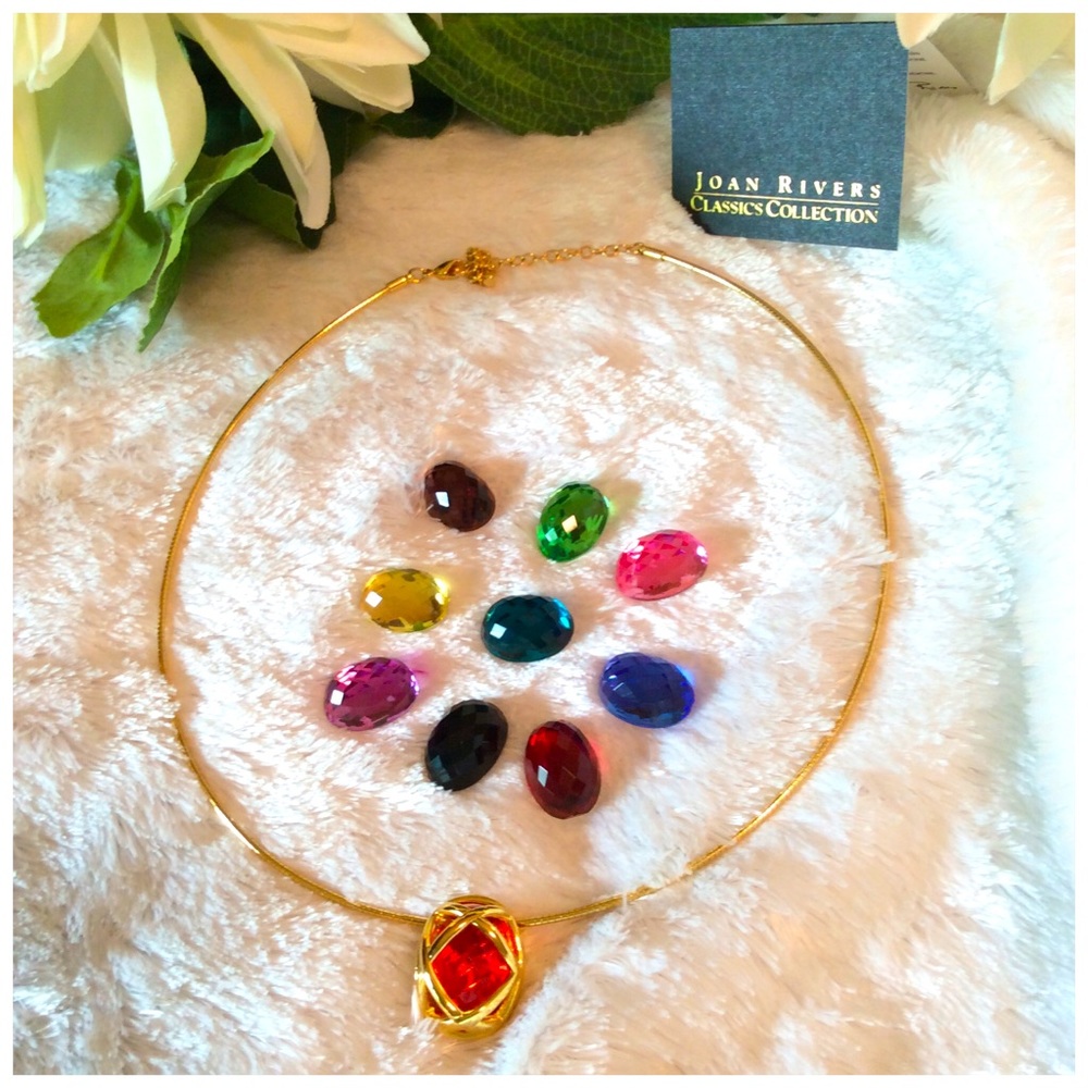 JOAN RIVERS INTERCHANGEBLE NECKLACE